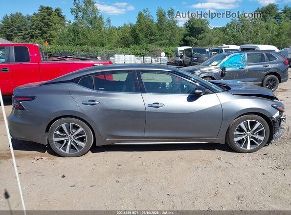 1N4AA6AV9KC362169 2019 NISSAN MAXIMA Серый Панорамный вид салона 360°
