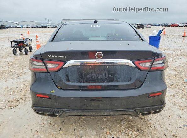 1N4AA6AV9KC368229 2019 NISSAN MAXIMA Черный Вид сзади