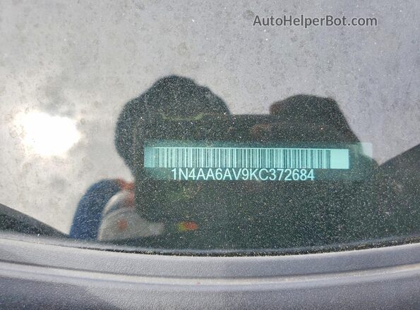 1N4AA6AV9KC372684 2019 NISSAN MAXIMA Black Вид підкапотного простору