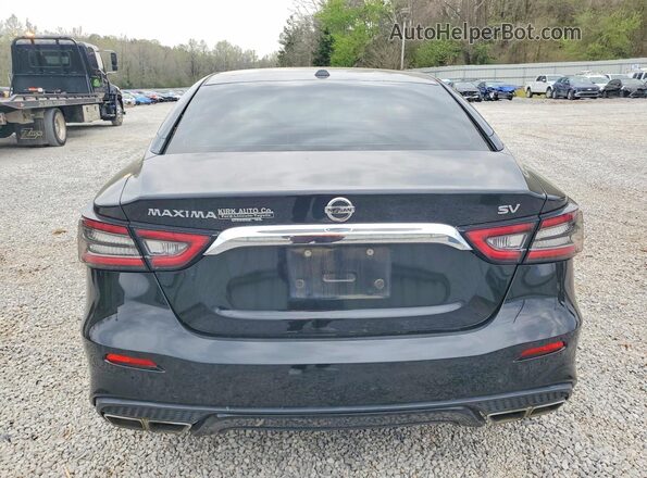 1N4AA6AV9KC372684 2019 NISSAN MAXIMA Black Вид ззаду