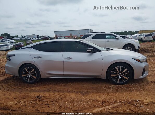 1N4AA6AV9KC377206 2019 NISSAN MAXIMA Silver Vista interior trasera