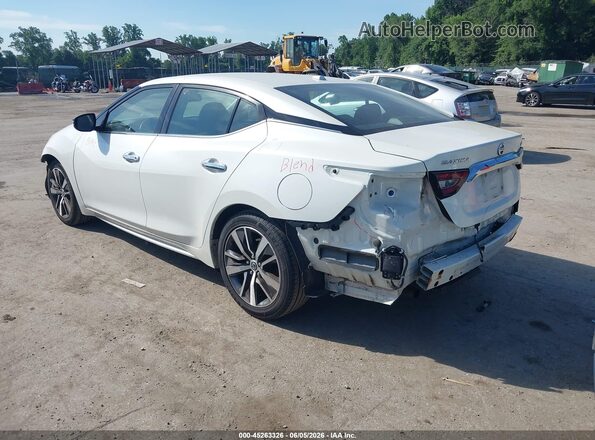 1N4AA6AVXKC366117 2019 NISSAN MAXIMA White უკანა მარცხენა