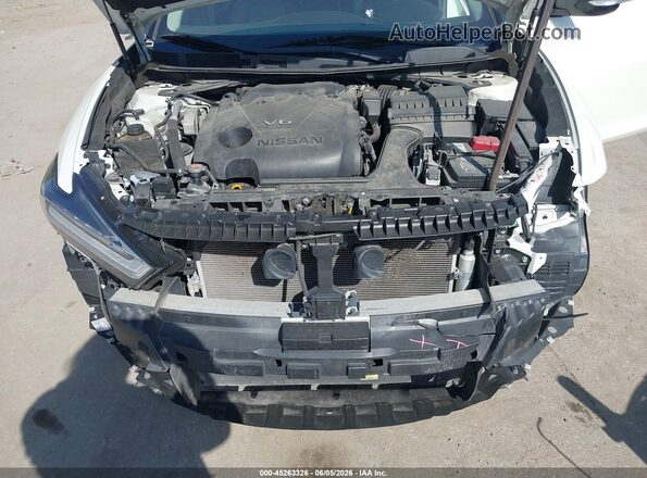 1N4AA6AVXKC366117 2019 NISSAN MAXIMA White უკანა ხედი