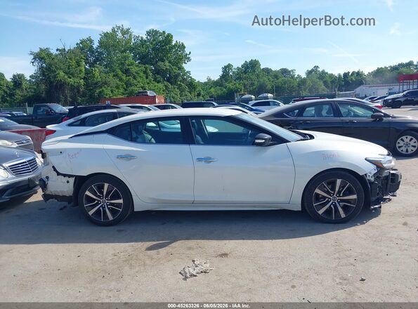 1N4AA6AVXKC366117 2019 NISSAN MAXIMA White სალონის 360-გრადუსიანი ხედი