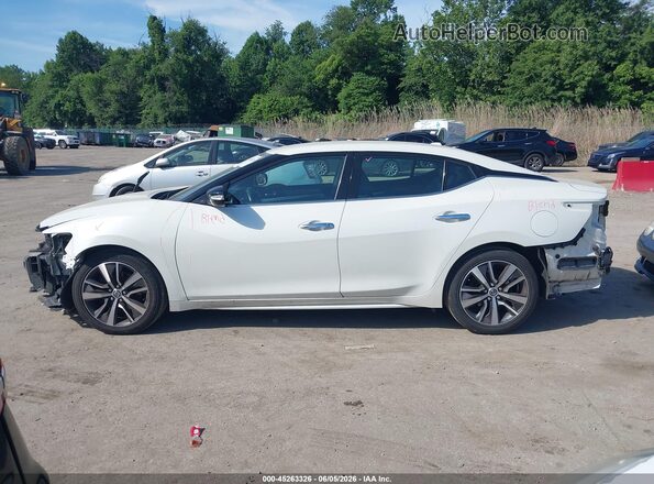 1N4AA6AVXKC366117 2019 NISSAN MAXIMA White 