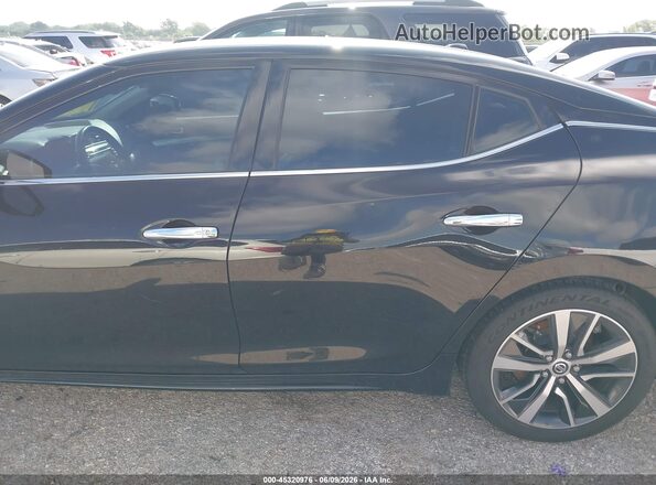 1N4AA6CV0LC361054 2020 NISSAN MAXIMA Black Widok wnętrza 360 stopni