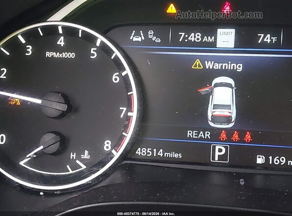 1N4AA6CV0PC502744 2023 NISSAN MAXIMA Gray 