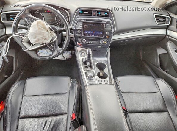 1N4AA6CV1LC370541 2020 NISSAN MAXIMA Silver Dashboard view