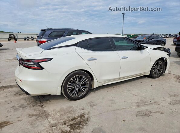 1N4AA6CV1LC383161 2020 NISSAN MAXIMA White Trasero derecho