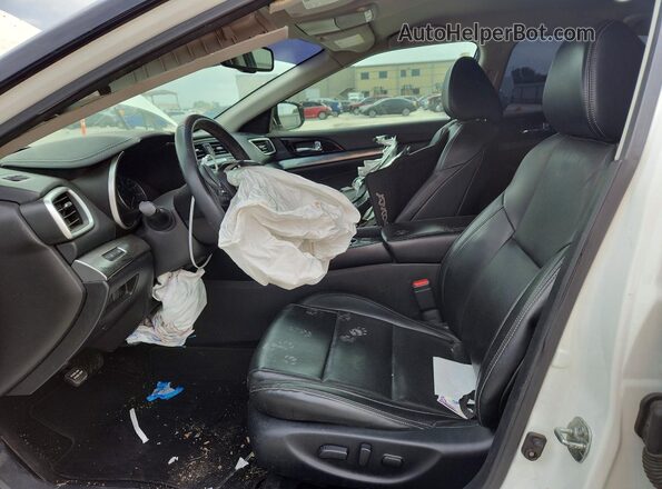1N4AA6CV1LC383161 2020 NISSAN MAXIMA White Vista interior delantera