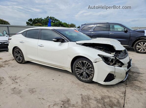 1N4AA6CV1LC383161 2020 NISSAN MAXIMA White Delantero derecho
