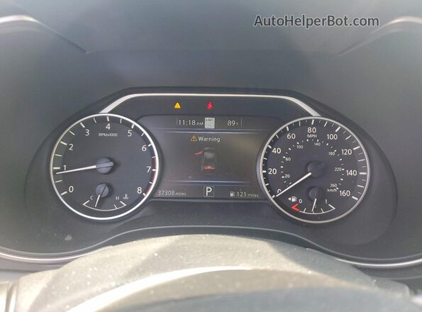 1N4AA6CV2LC386344 2020 NISSAN MAXIMA Black Vista del cuadro de instrumentos