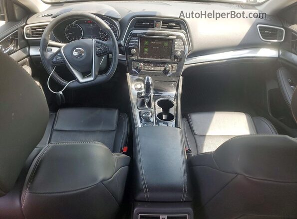 1N4AA6CV2LC386344 2020 NISSAN MAXIMA Black Vista del salpicadero