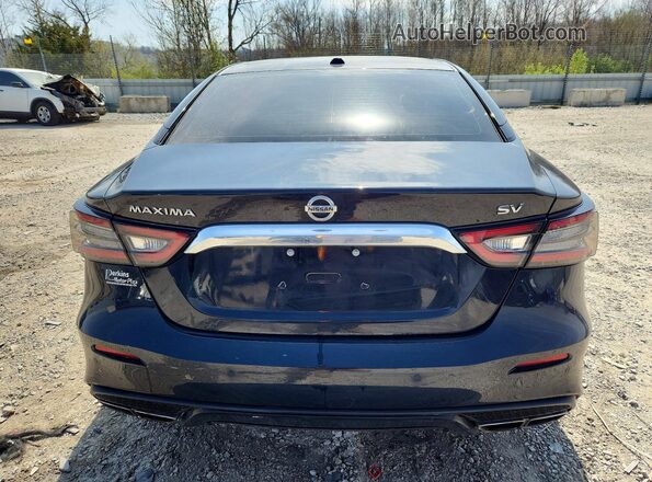 1N4AA6CV2MC507360 2021 NISSAN MAXIMA Black Вид ззаду