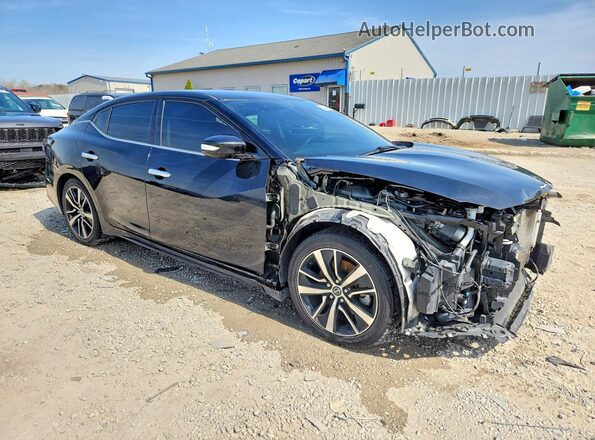1N4AA6CV2MC507360 2021 NISSAN MAXIMA Black Передня права чверть