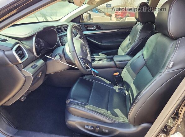 1N4AA6CV2MC507360 2021 NISSAN MAXIMA Black Вид салону спереду
