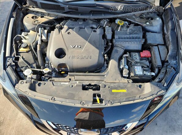 1N4AA6CV2PC510750 2023 NISSAN MAXIMA Black Rear interior view