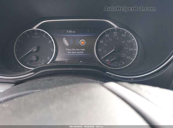 1N4AA6CV3LC365650 2020 NISSAN MAXIMA Black Vista de los asientos traseros