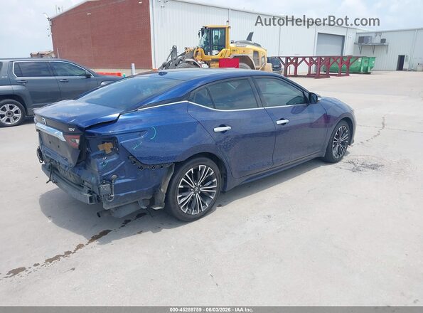 1N4AA6CV4LC383767 2020 NISSAN MAXIMA Синий Задняя правая четверть