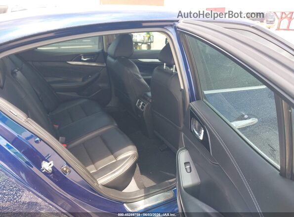 1N4AA6CV4LC383767 2020 NISSAN MAXIMA Синий Вид наклейки с VIN-кодом