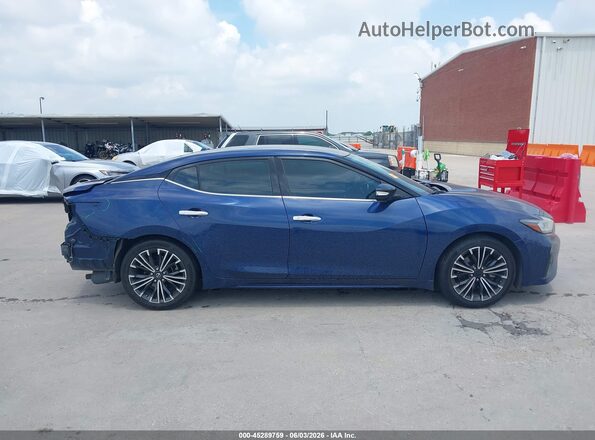1N4AA6CV4LC383767 2020 NISSAN MAXIMA Синий Панорамный вид салона 360°