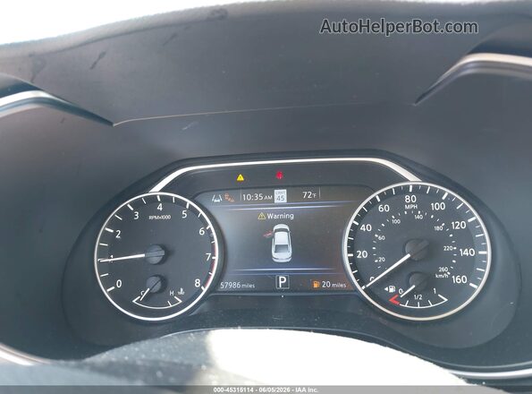 1N4AA6CV4PC512662 2023 NISSAN MAXIMA White Вид задніх сидінь