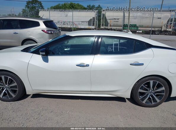 1N4AA6CV4PC512662 2023 NISSAN MAXIMA White Панорамний вид салону 360°