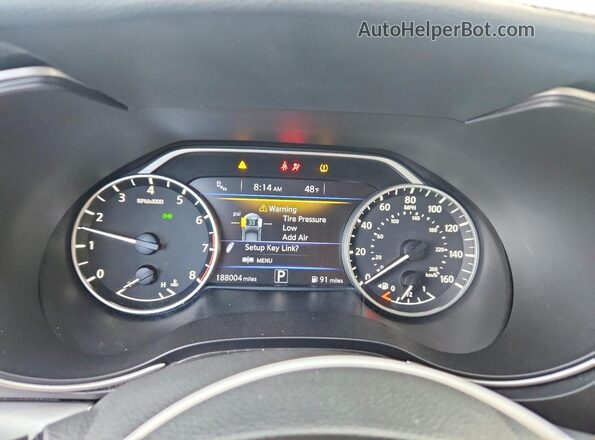 1N4AA6CV5LC360479 2020 NISSAN MAXIMA Gray Սարքավորումների վահանակի տեսք