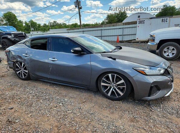 1N4AA6CV5MC504355 2021 NISSAN MAXIMA Gray Przód prawy
