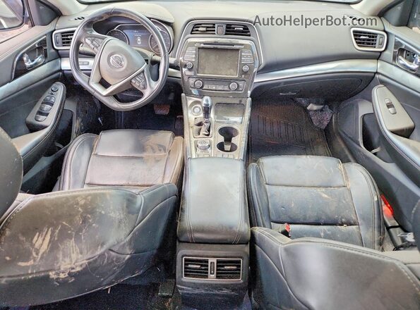 1N4AA6CV5MC504355 2021 NISSAN MAXIMA Gray Widok deski rozdzielczej