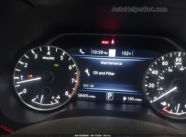 1N4AA6CV5PC508233 2023 NISSAN MAXIMA Gray Вид задніх сидінь