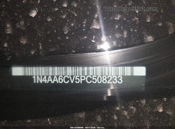 1N4AA6CV5PC508233 2023 NISSAN MAXIMA Gray Вид підкапотного простору