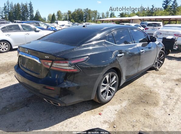 1N4AA6CV6LC367960 2020 NISSAN MAXIMA Черный Задняя правая четверть