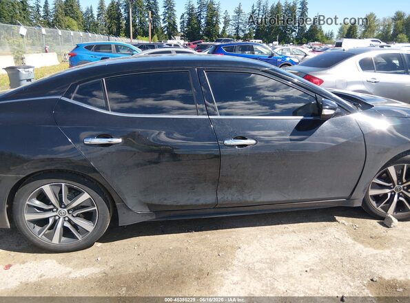1N4AA6CV6LC367960 2020 NISSAN MAXIMA Черный Панорамный вид салона 360°