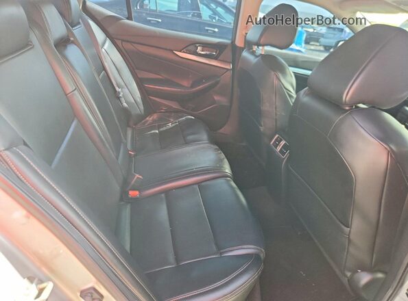 1N4AA6CV7LC372102 2020 NISSAN MAXIMA Silver Rear seats view