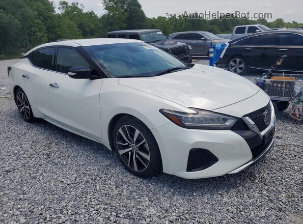 1N4AA6CV7MC515387 2021 NISSAN MAXIMA White Delantero derecho