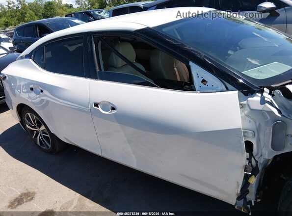 1N4AA6CV8LC361397 2020 NISSAN MAXIMA White სალონის 360-გრადუსიანი ხედი