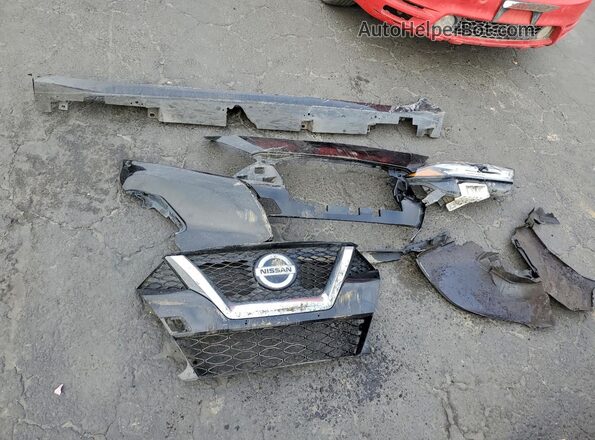 1N4AA6CV8LC363683 2020 NISSAN MAXIMA Black Vista del compartimento del motor