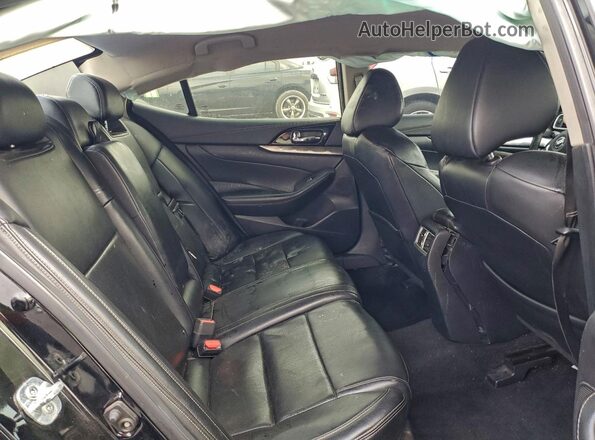 1N4AA6CV8LC363683 2020 NISSAN MAXIMA Black Vista de los asientos traseros