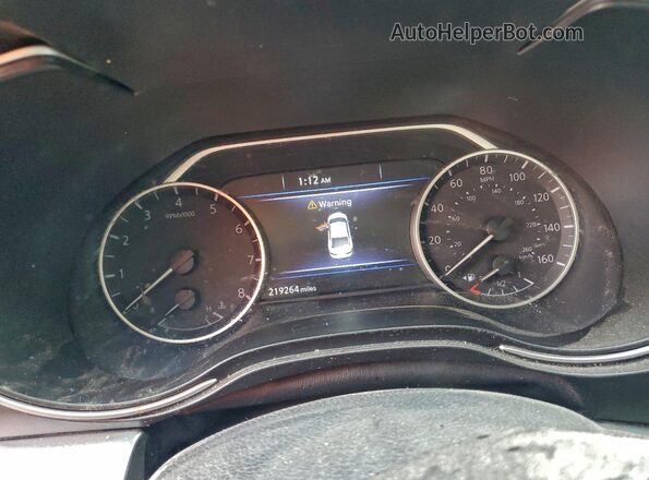 1N4AA6CV8LC363683 2020 NISSAN MAXIMA Black Vista del cuadro de instrumentos