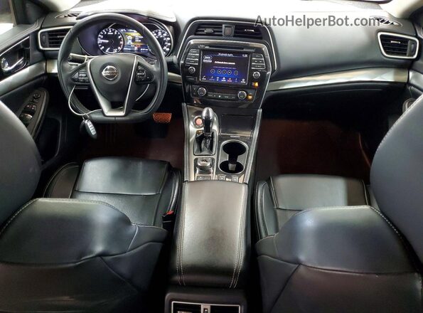 1N4AA6CV8PC508405 2023 NISSAN MAXIMA Silver Dashboard view