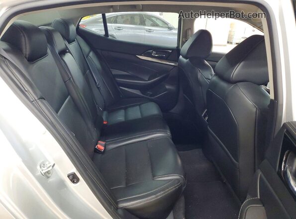 1N4AA6CV8PC508405 2023 NISSAN MAXIMA Silver Rear seats view