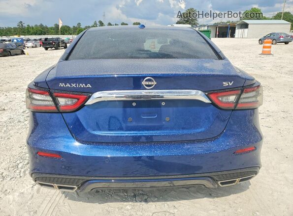 1N4AA6CV8PC513653 2023 NISSAN MAXIMA Blue Հետևի տեսք
