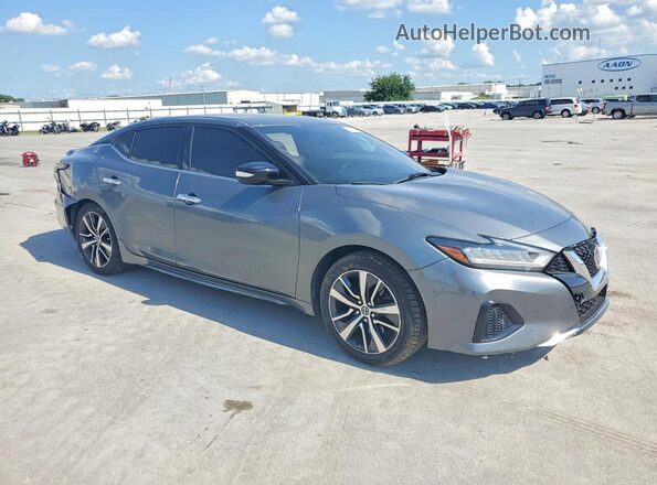 1N4AA6CV9LC362879 2020 NISSAN MAXIMA Gray Delantero derecho