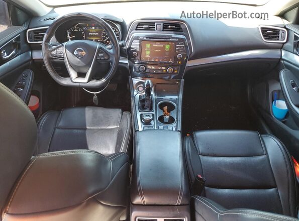 1N4AA6CV9LC365765 2020 NISSAN MAXIMA Gray წინა პანელის ხედი