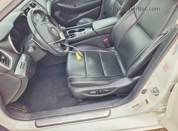 1N4AA6CV9PC509112 2023 NISSAN MAXIMA White წინა სალონის ხედი