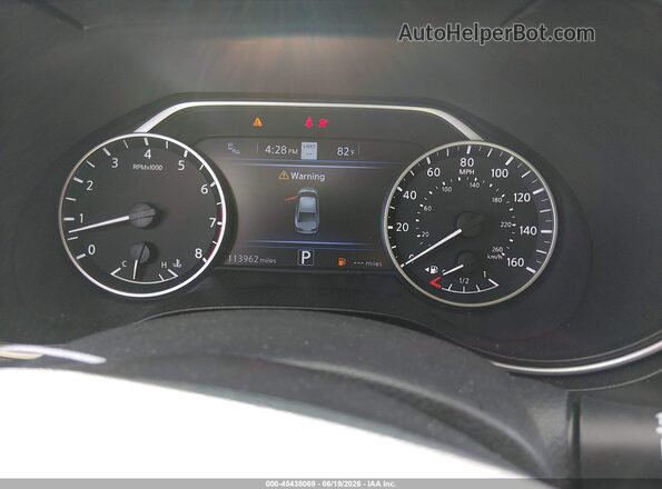 1N4AA6CVXLC363958 2020 NISSAN MAXIMA Silver Вид задніх сидінь