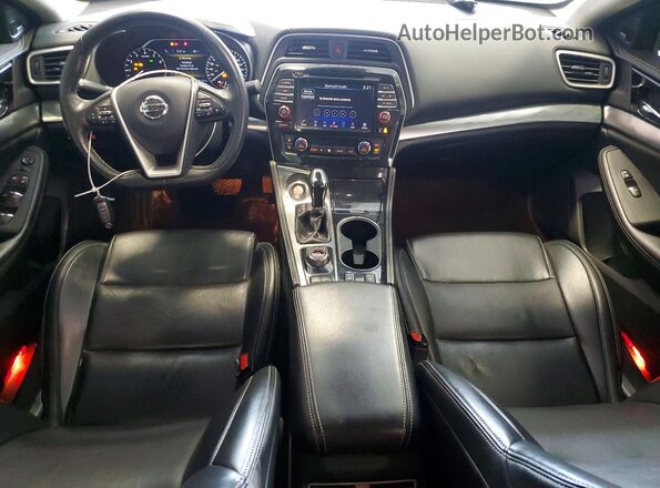 1N4AA6DV3LC380454 2020 NISSAN MAXIMA Red Вид панелі приладів
