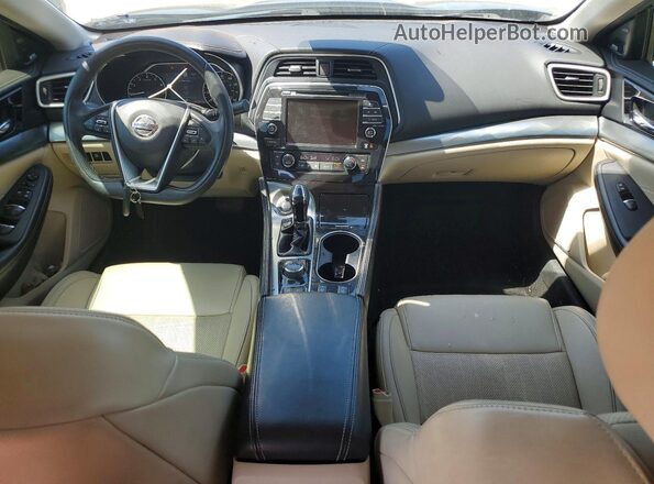 1N4AA6DV4LC366451 2020 NISSAN MAXIMA Black Dashboard view