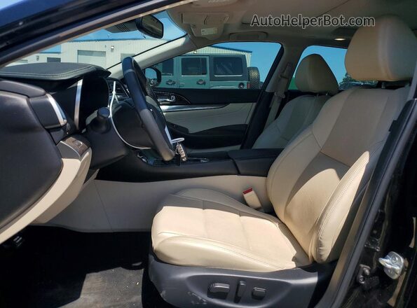 1N4AA6DV4LC366451 2020 NISSAN MAXIMA Black Front interior view